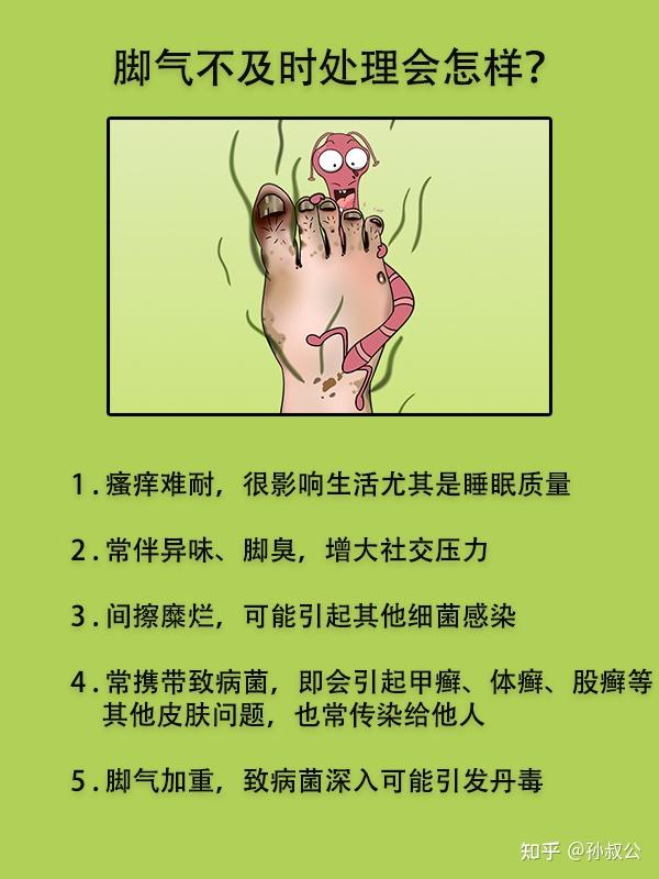 怎样解决脚臭?