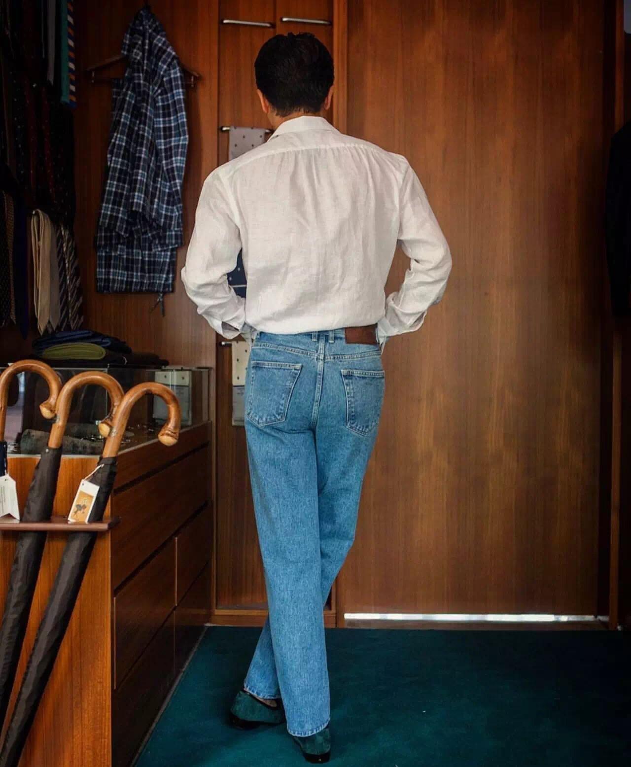 衬衫塞进裤子应选什么布料的衬衫? - 知乎