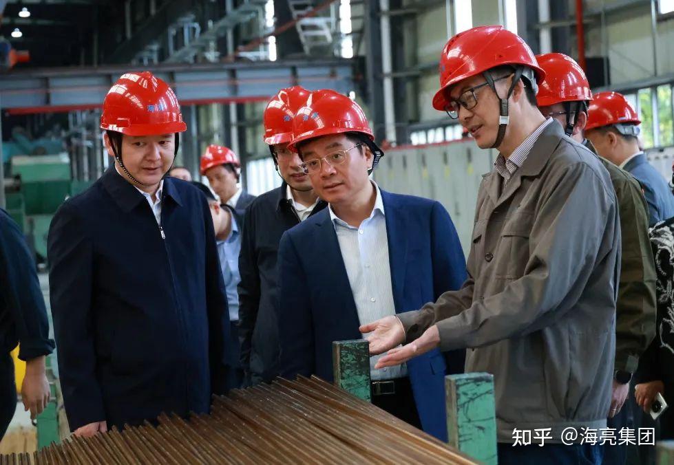 绍兴市委副书记市长施惠芳到海亮集团调研