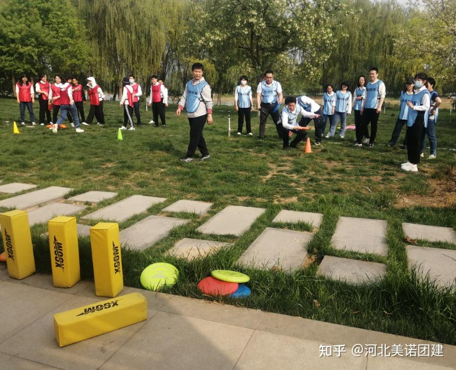 【美诺团建案例】石家庄拓展 | 精英团队30人湿地公园飞盘嘉年华活动 - 知乎