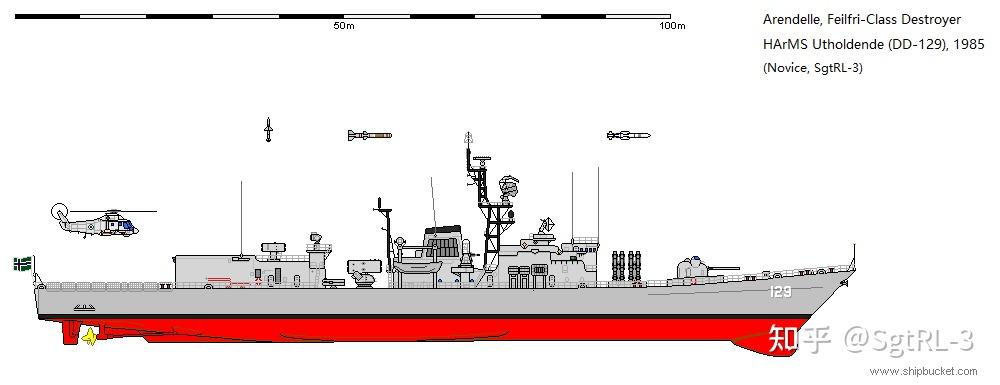 [图集]最近为设定集画的舰船侧视图 - 知乎