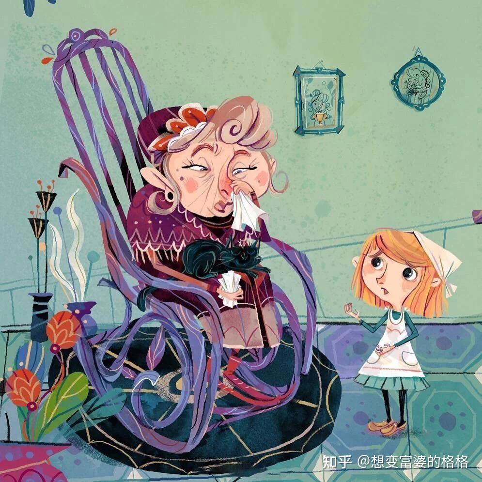 今日分享一组国外插画作品 - 知乎