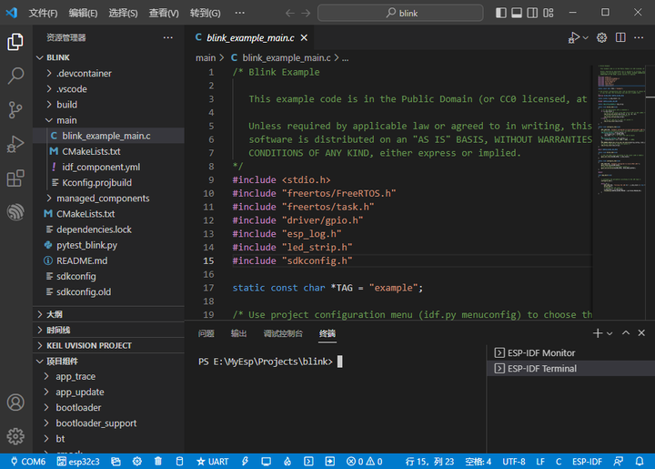 ESP32-C3开发笔记5：ESP-IDE工具链的安装（VsCode + ESP-IDF插件） - 知乎