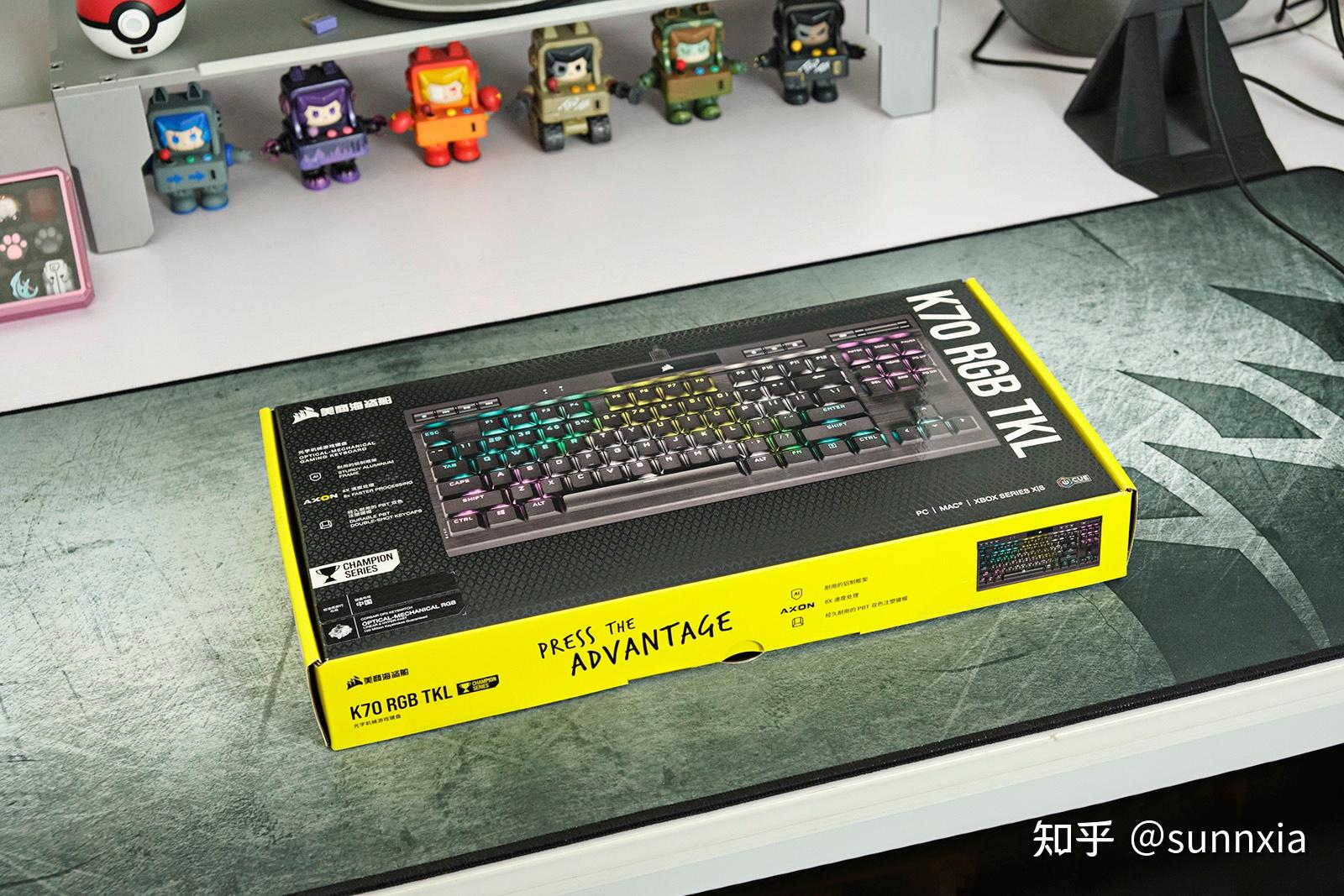 硬核电竞唯快不破,美商海盗船k70 rgb tkl opx光轴机械键盘 - 知乎