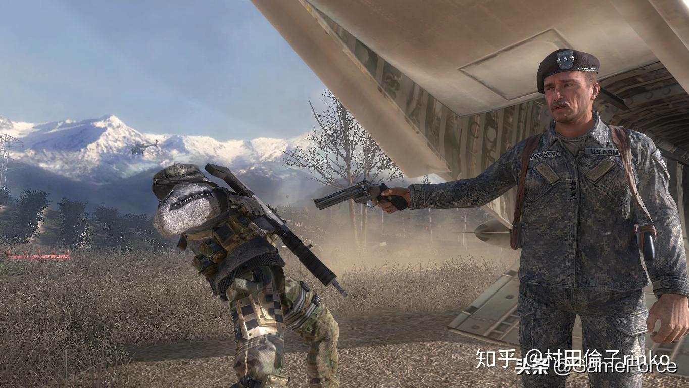 使命召唤游戏中的人物角色02现代战争中的不死老兵小普莱斯