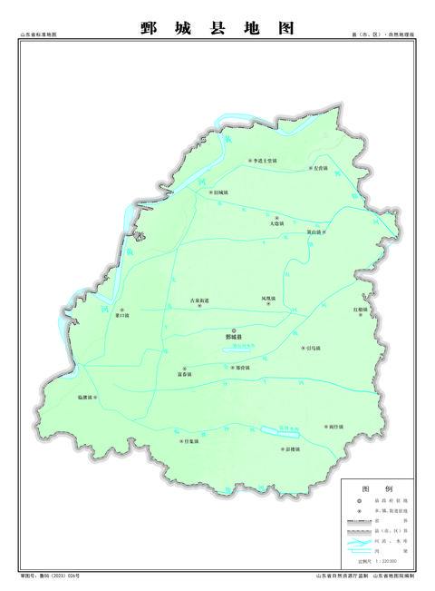 菏泽市鄄城县地图 - 知乎