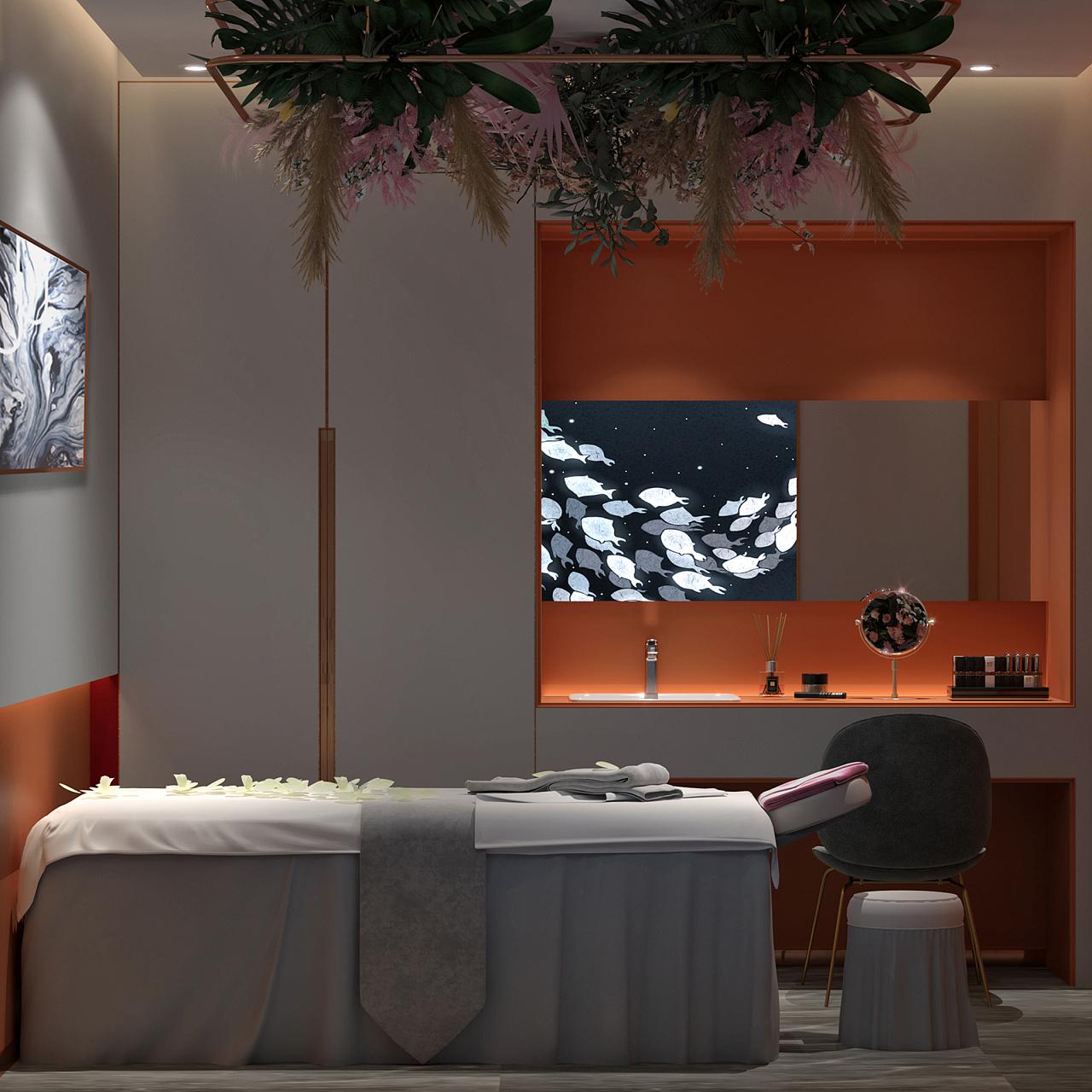 深圳美容院设计之美学色彩搭配技巧