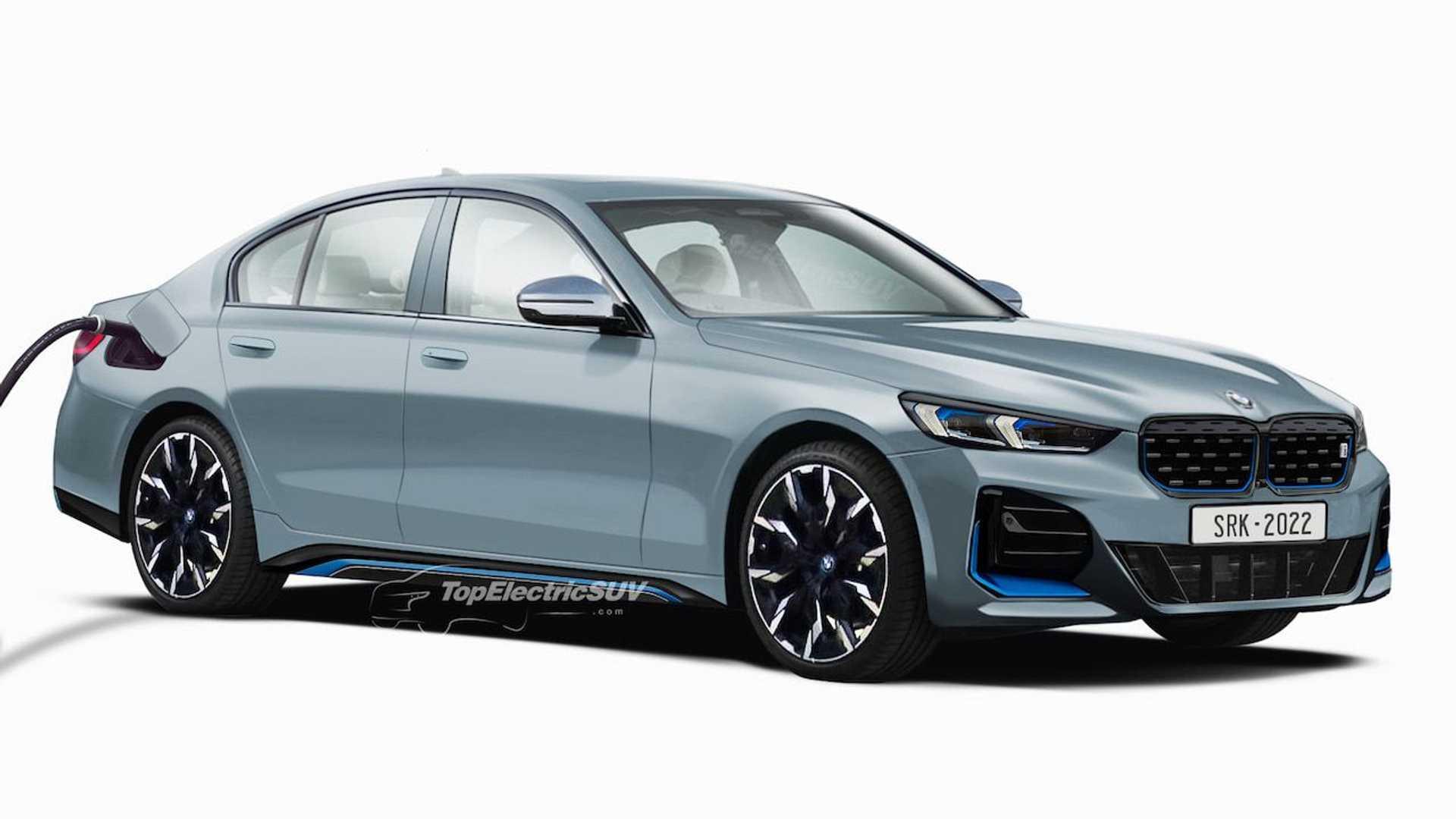 BMW i5/i5 Touring渲染图曝光 或2024年正式亮相 知乎