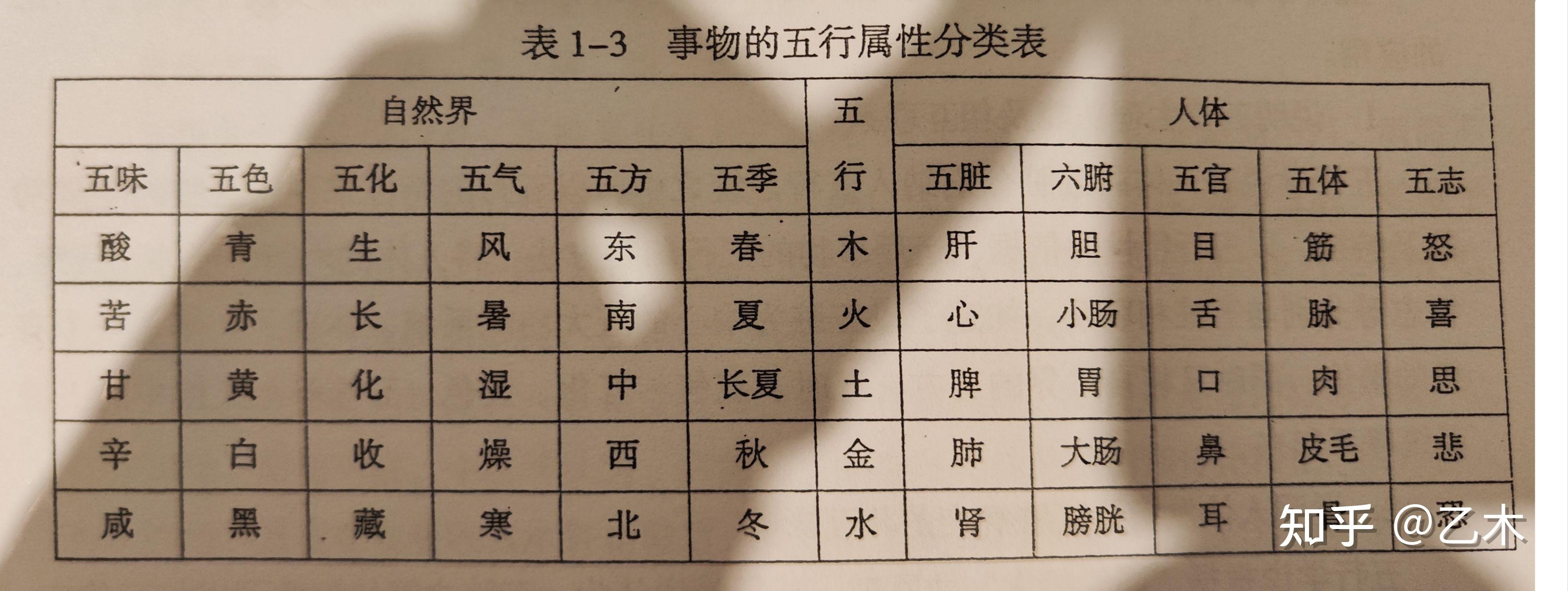 中医基础理论(五行学说) - 知乎