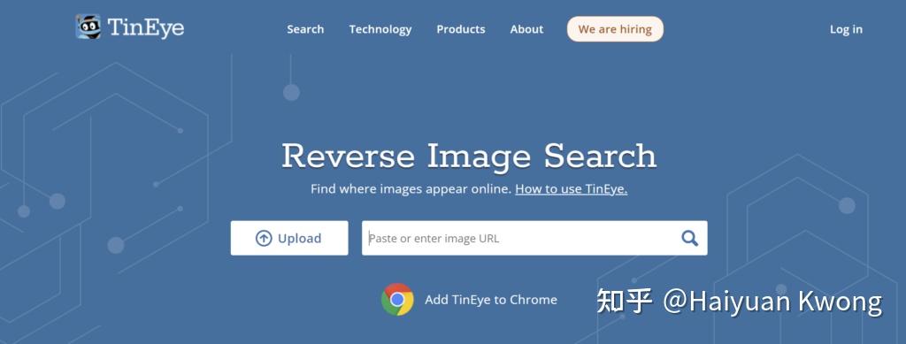 如何在tineye上进行反向图片搜索