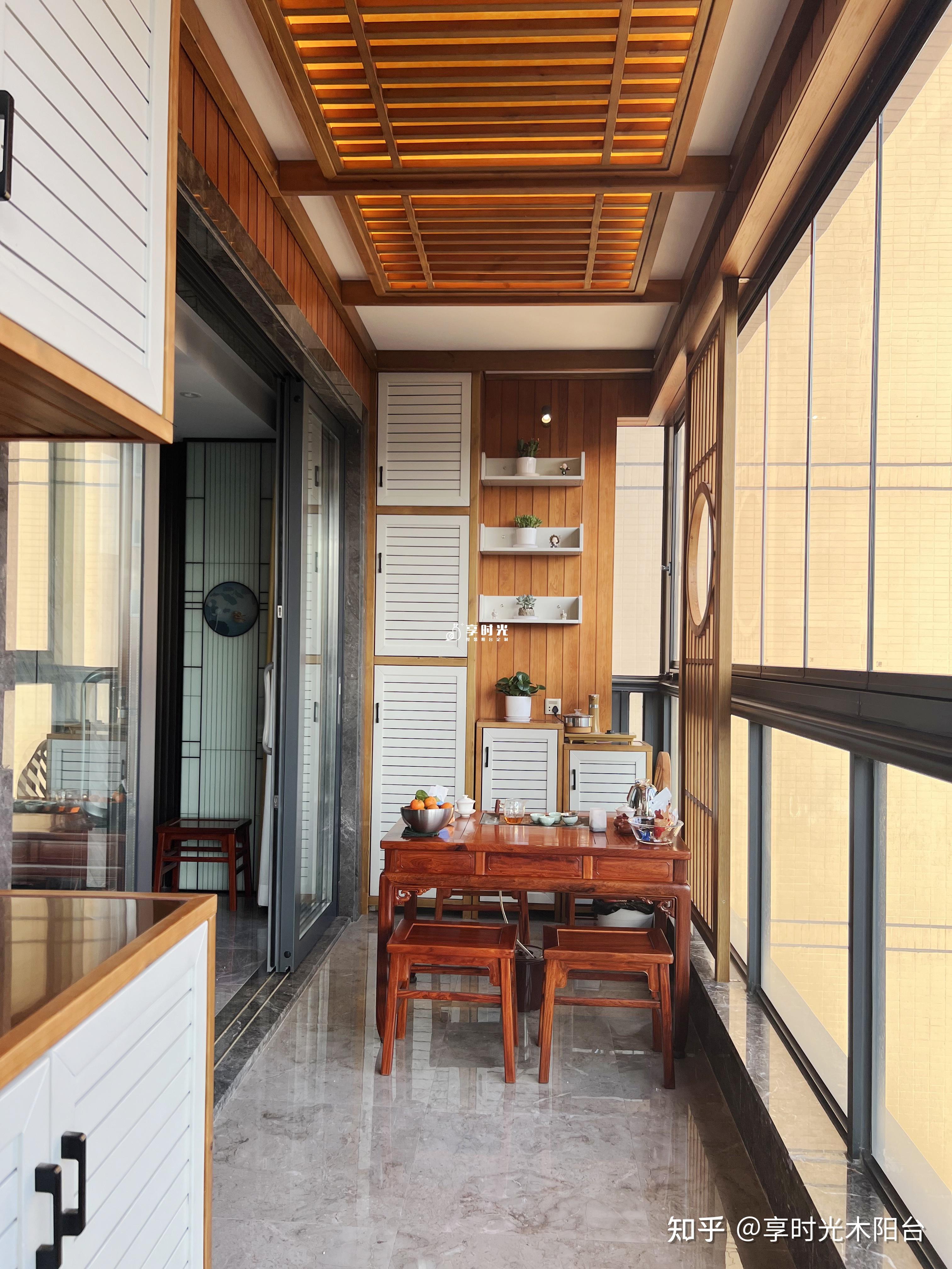 好有心机享时光木阳台局部改造拯救颜值