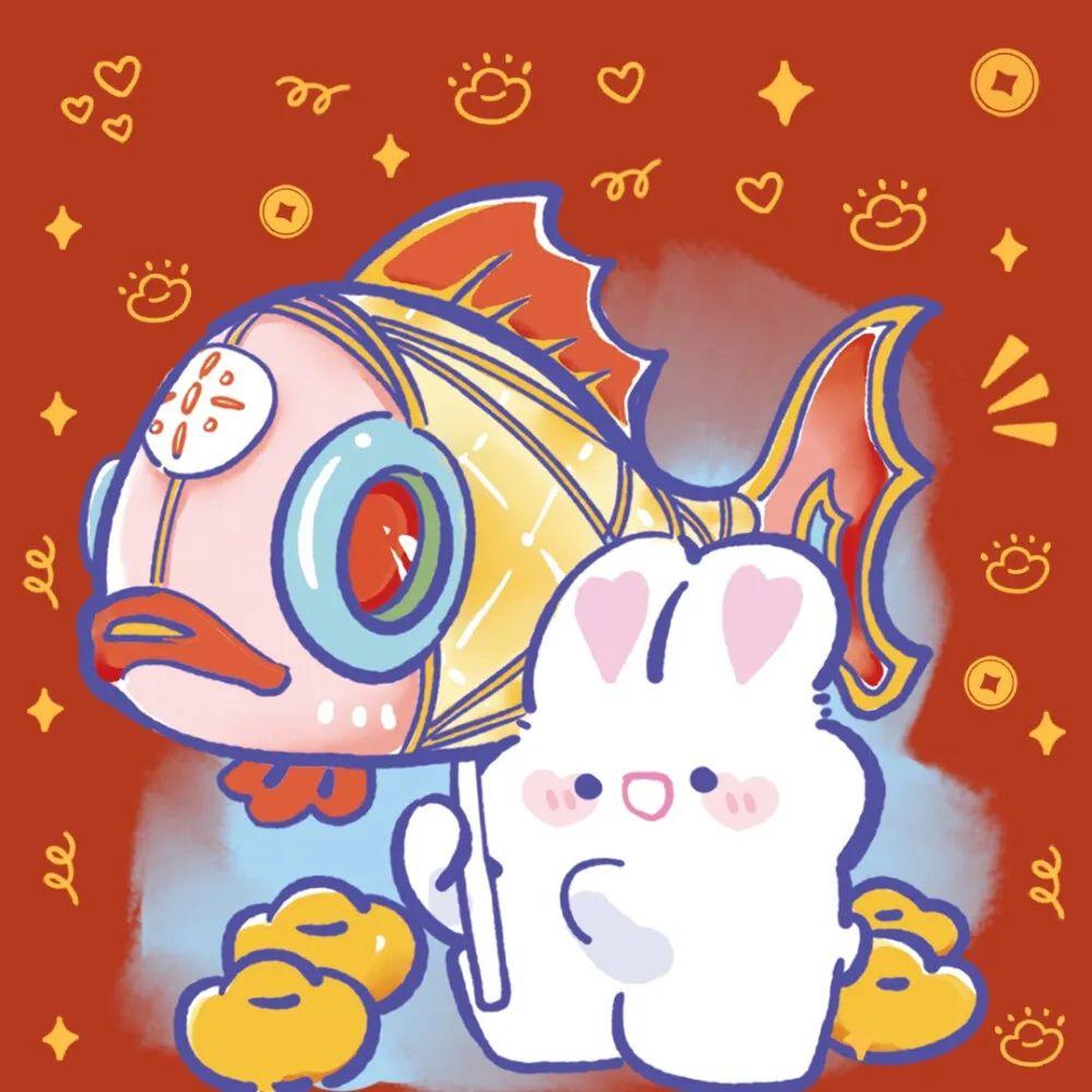 新年头像 | 喜气洋洋的兔兔头像 - 知乎