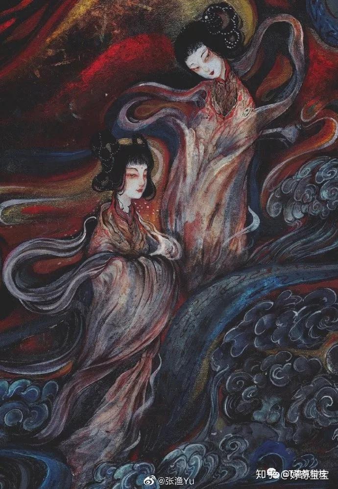 “两千万票房保证”的美女画家张渔，画仙画佛画妖魔！ - 知乎