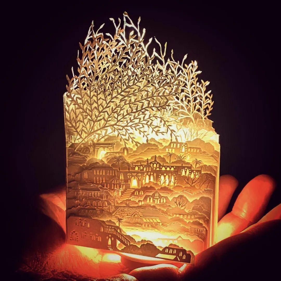 一张纸的艺术品 - 知乎