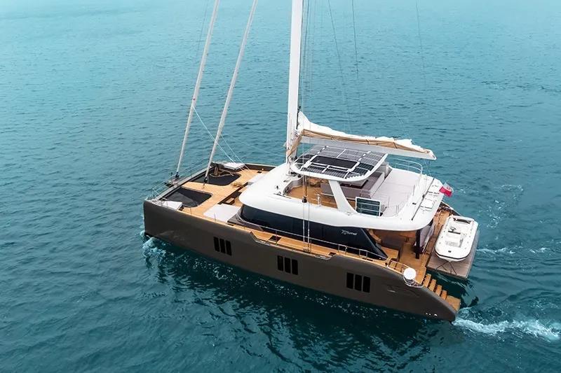 sunreef 70 双体帆船"candy号" 照片首次披露