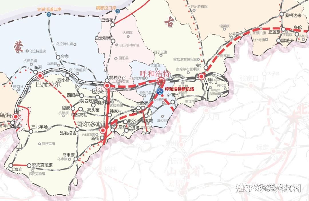呼和浩特新机场空铁换乘枢纽加快实施