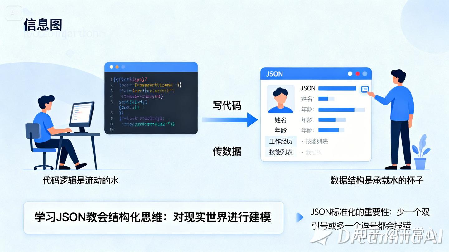 别让 Python 成了孤岛：一个初学者的 JSON 觉醒之路 - 知乎
