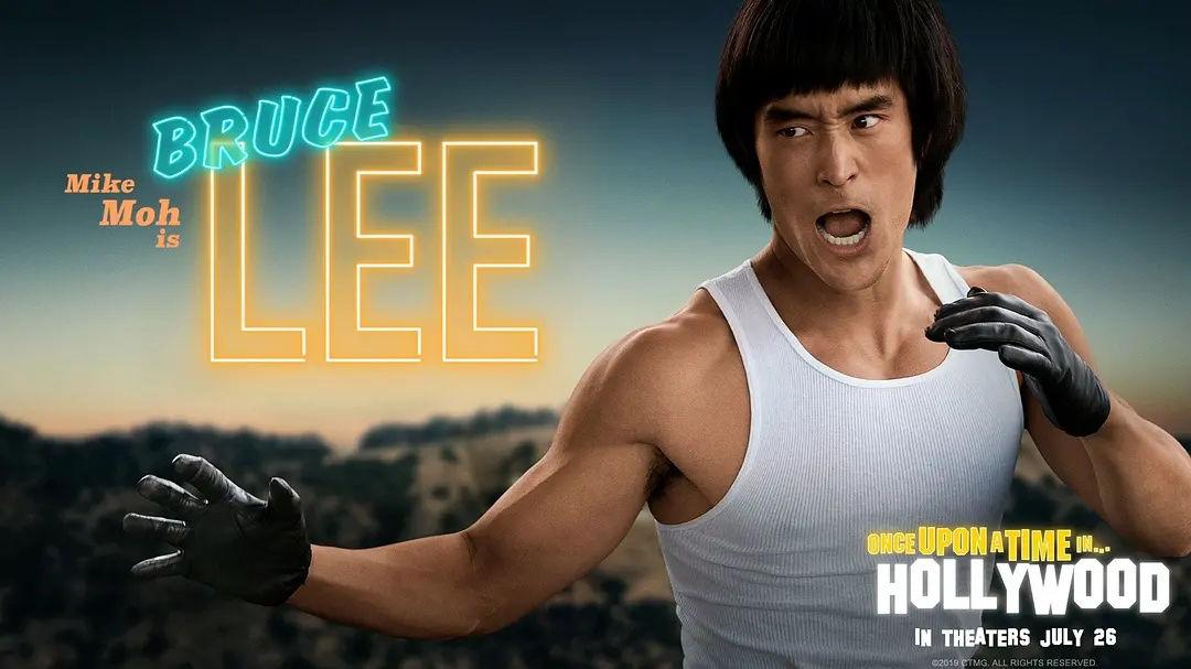李小龙《好莱坞往事》角色海报(麦克·毛 饰)有人说,这是昆汀的风格