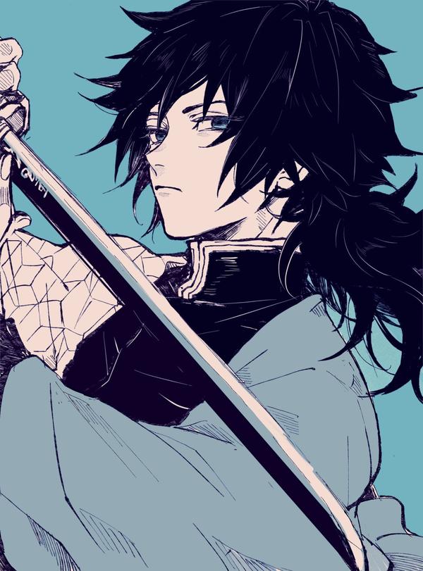 大家有没有富冈义勇的壁纸呀 富冈义勇图片帅气 精作网