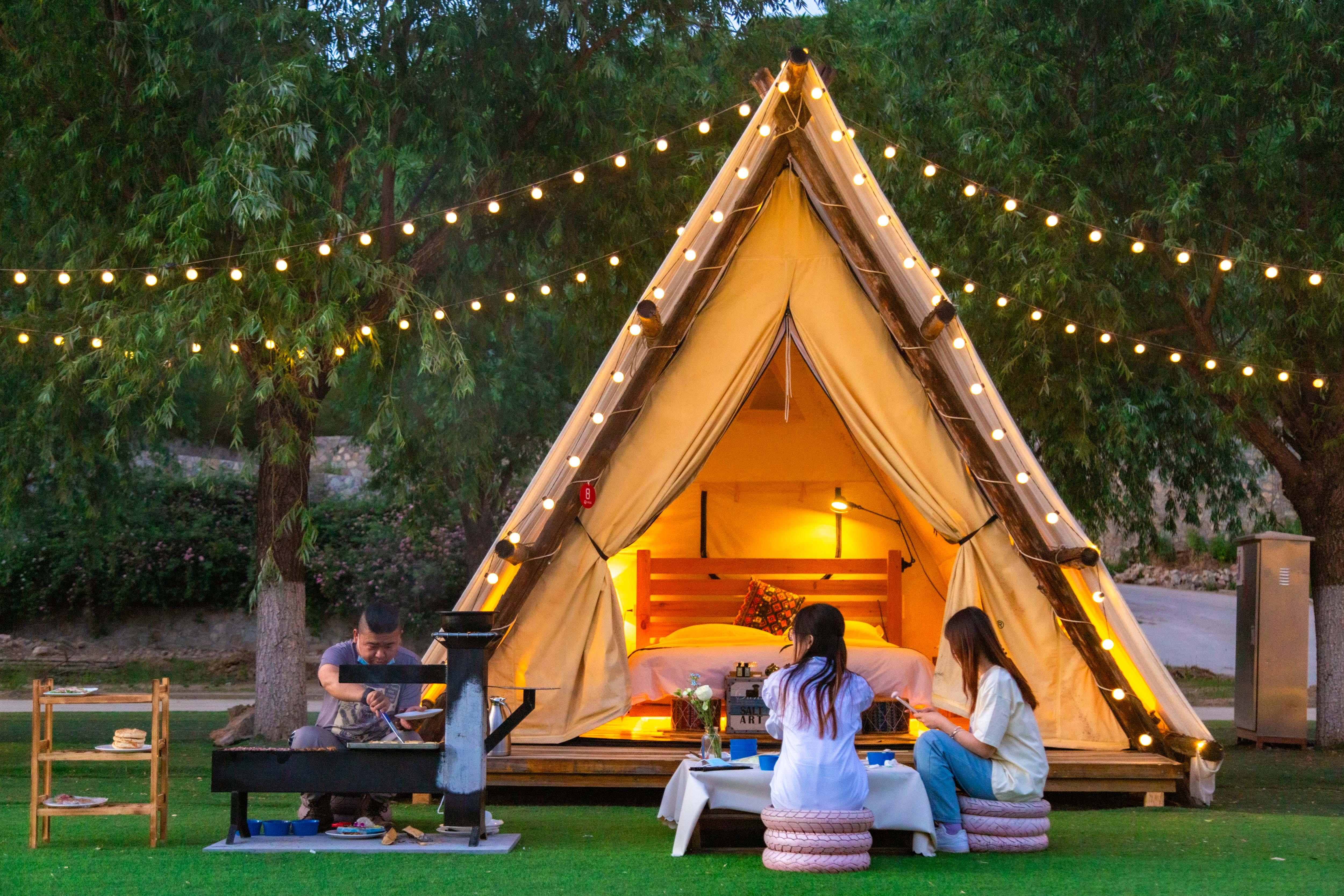 一起去野2022济南露营季在九如山华丽启幕