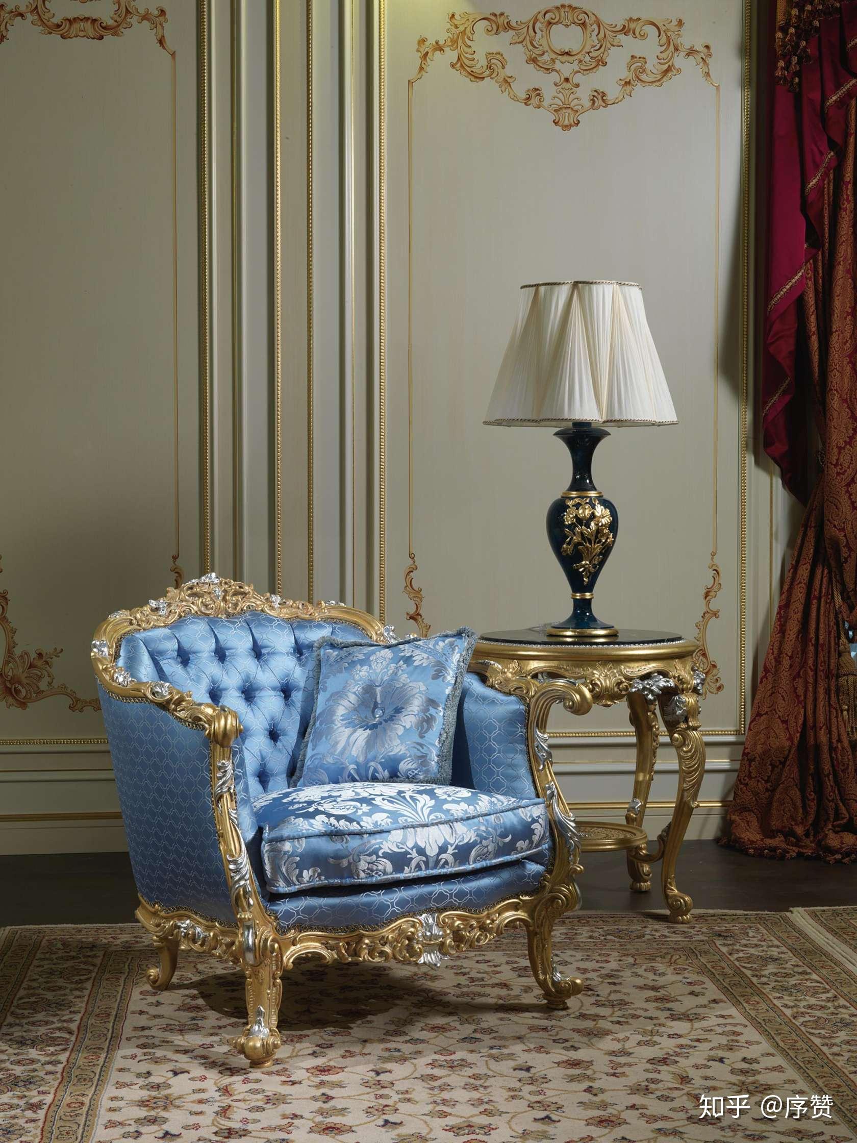 古典的欧式沙发做工细腻,造型大方,极具奢华,是许多上流喜爱的风格