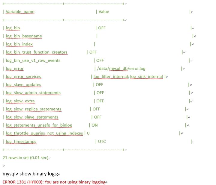 mysql