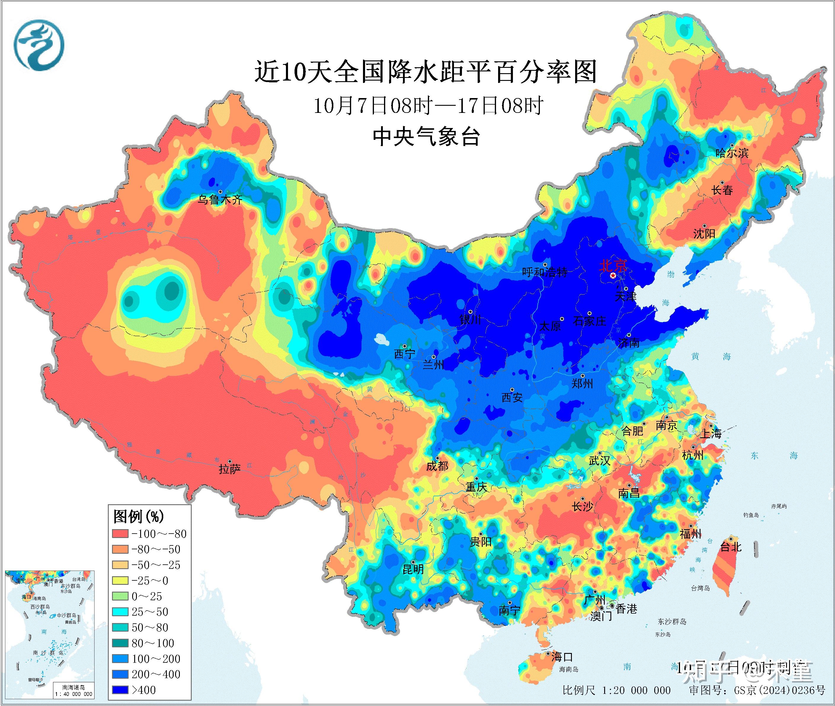 我国的降水线真的北移了吗? - 知乎