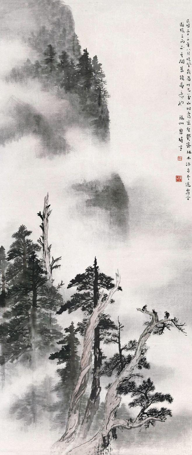 画作气势浑厚，被评论界称为黎家山水-岭南画派名家黎雄才- 知乎