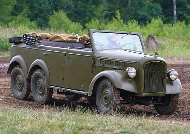 斯柯达903轿车罕见的二战高级军车