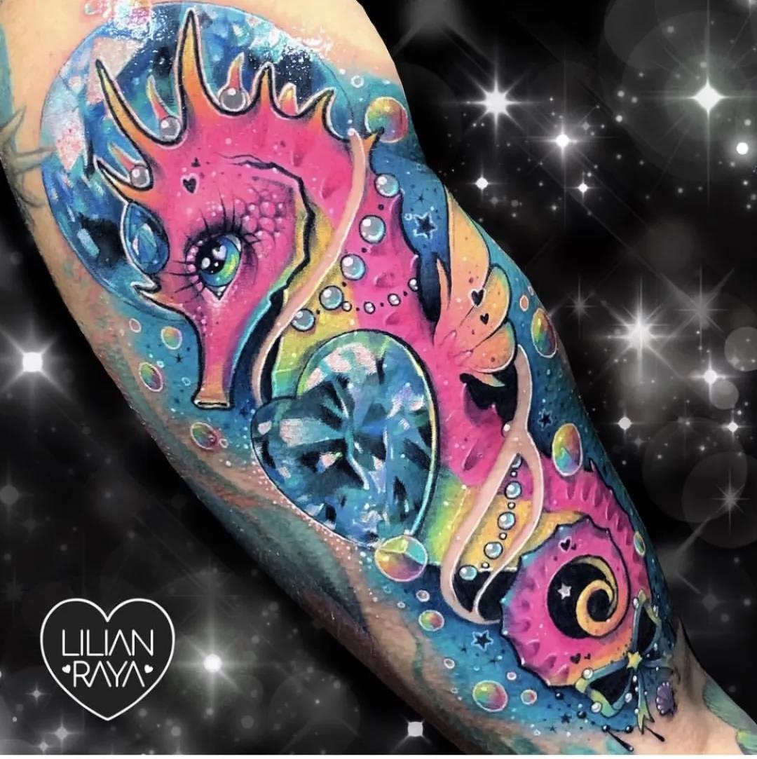 海马纹身丨它们是熟练的生存主义者