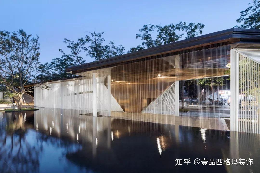 有哪些好看的售楼处水景案例
