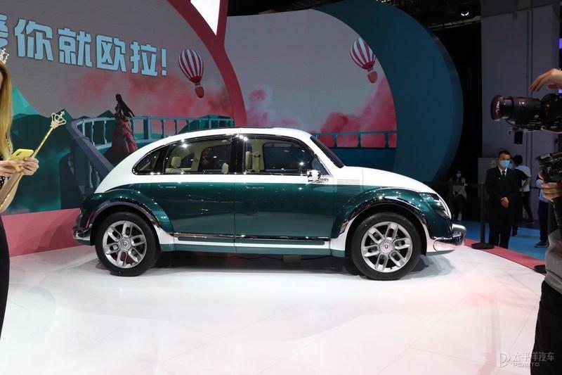 2021上海车展长城欧拉朋克猫首发亮相