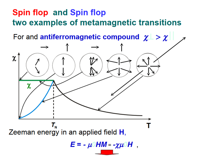 spin-flip-and-spin-flop-transition