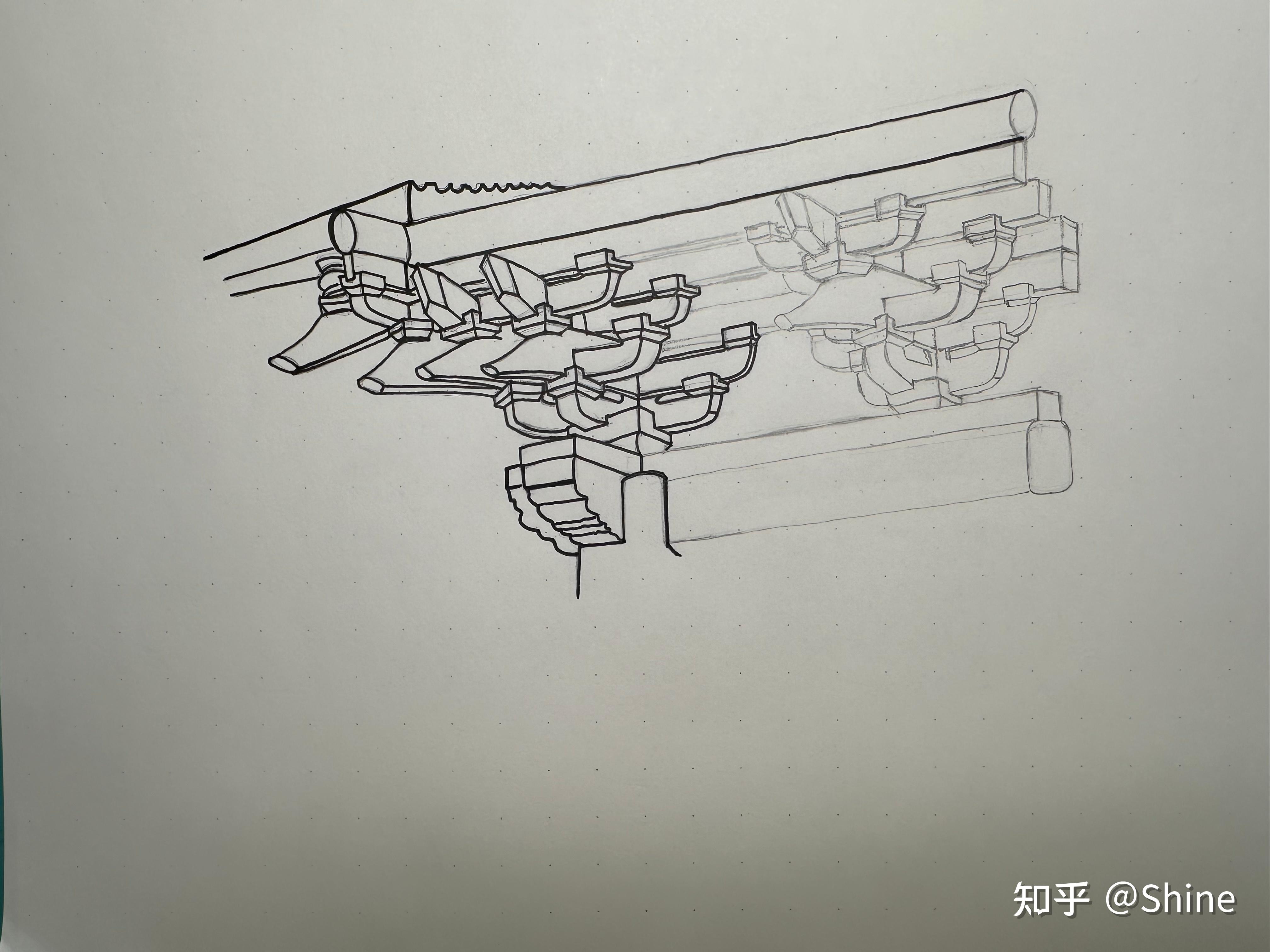 学画古建 认识斗栱(二)