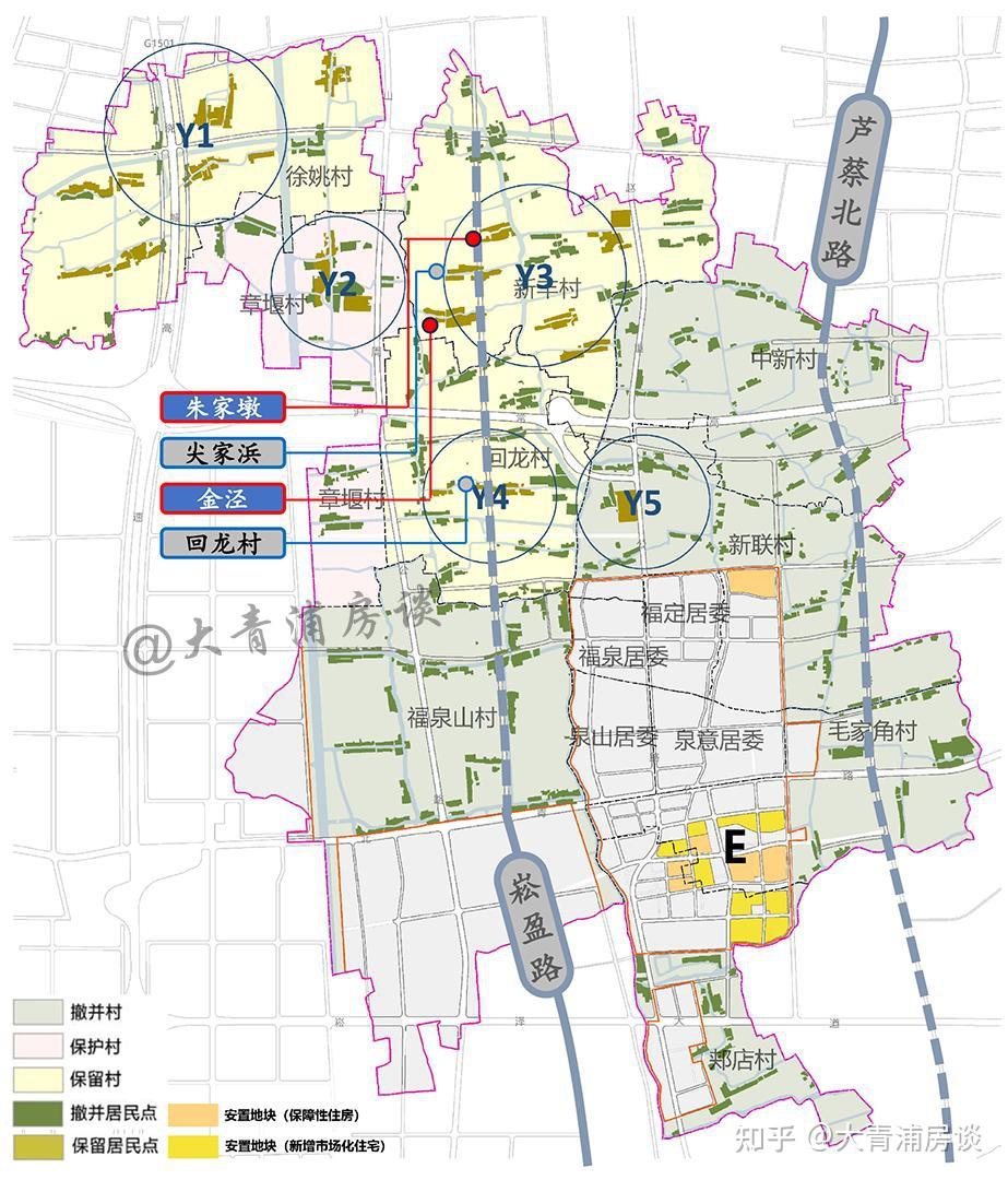 重磅!大量村庄居民点将被撤并,青浦重固郊野单元村庄规划公示