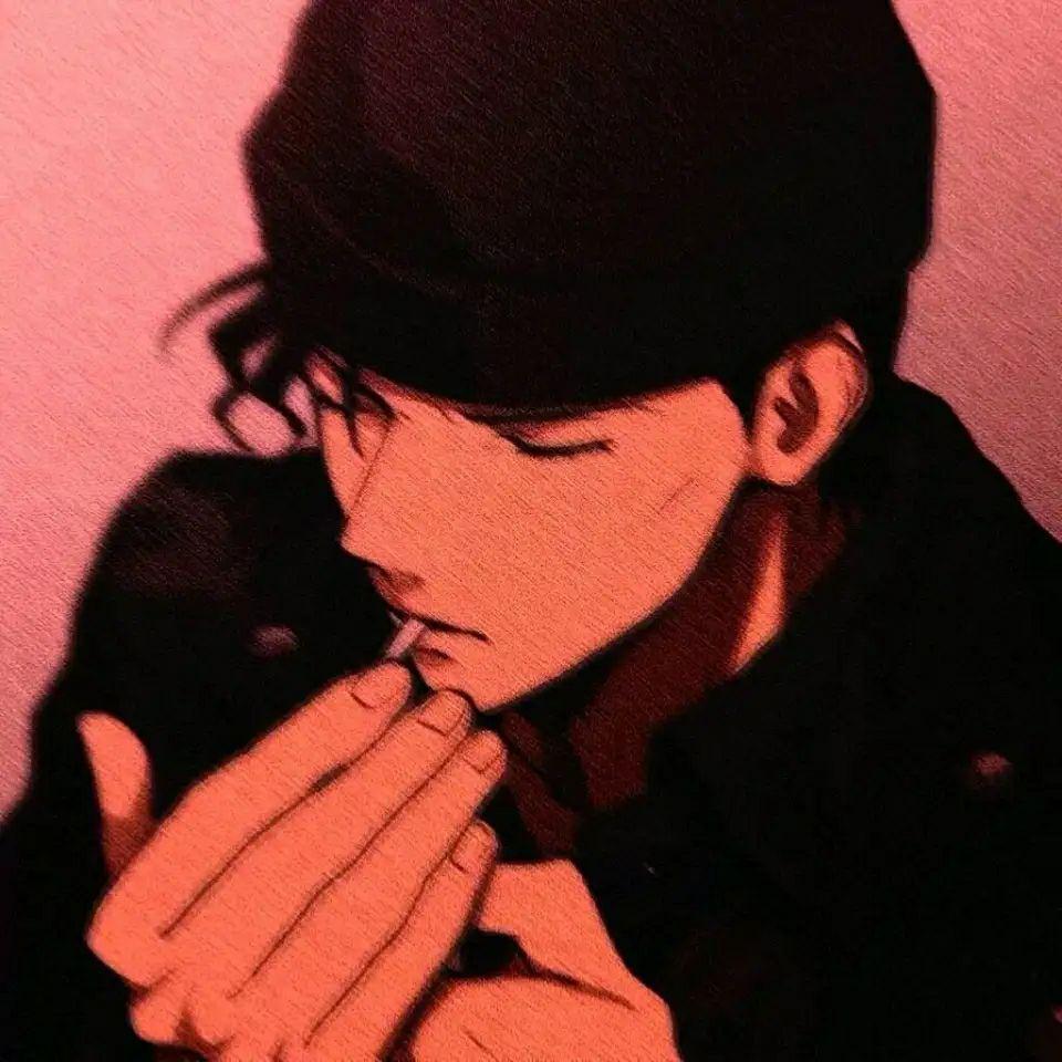 有没有很酷的抽烟男生的头像