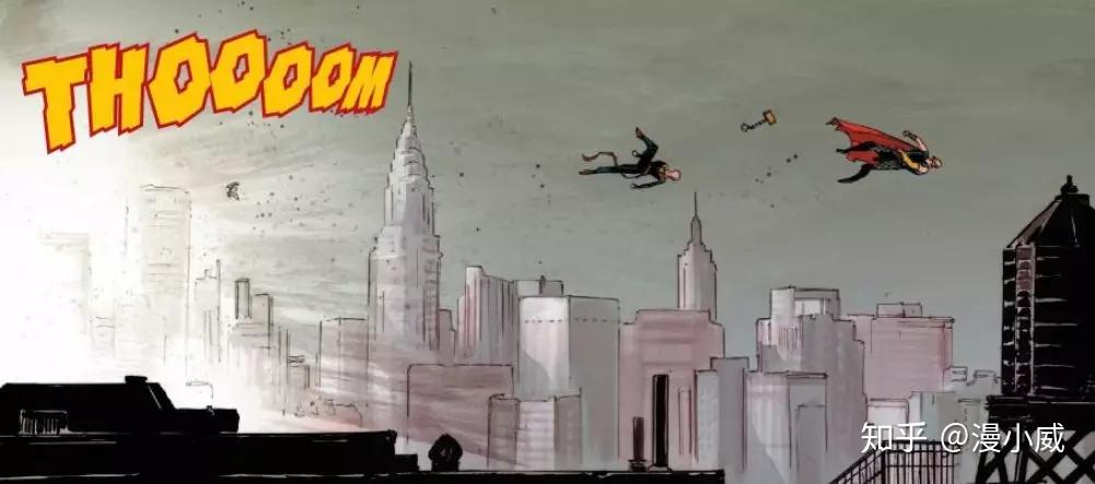 惊奇队长、雷神VS完整体哨兵