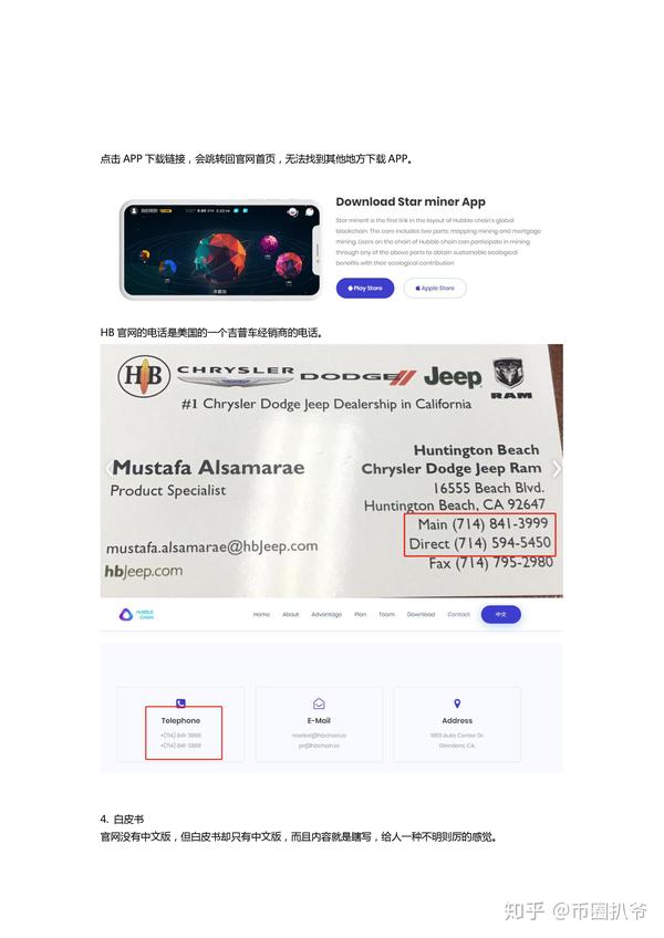 速看良心大揭露hb哈勃公链调研报告