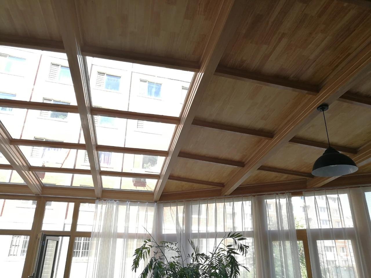 洛阳这种装配式钢结构封露台阳光房工期只有20天难怪这么多业主喜欢