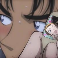 柯南绀青之拳新画面曝光,园子取下发箍美得窒息,京极真赚大