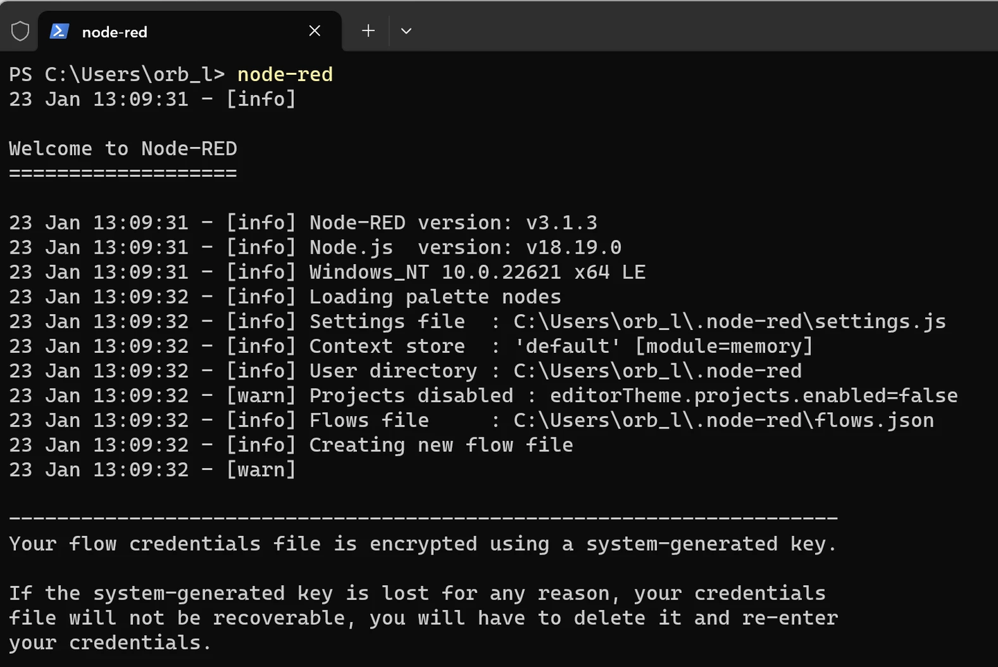 Node red 