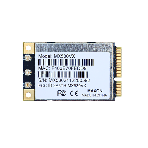 MAXON MX530VX Dual-Band 2GHz & 5GHz 3x3 MIMO 802.11ac wifi module - 知乎