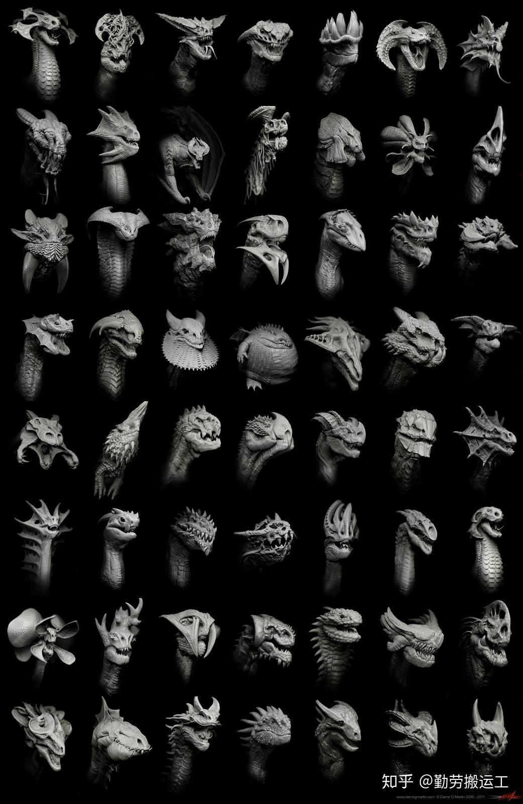 alpha龙鳞笔刷分享