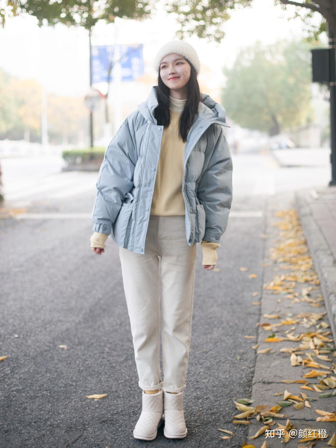 整体的重心,看起来不够洋气,但生活在北方,不穿雪地靴脚是真的受不了