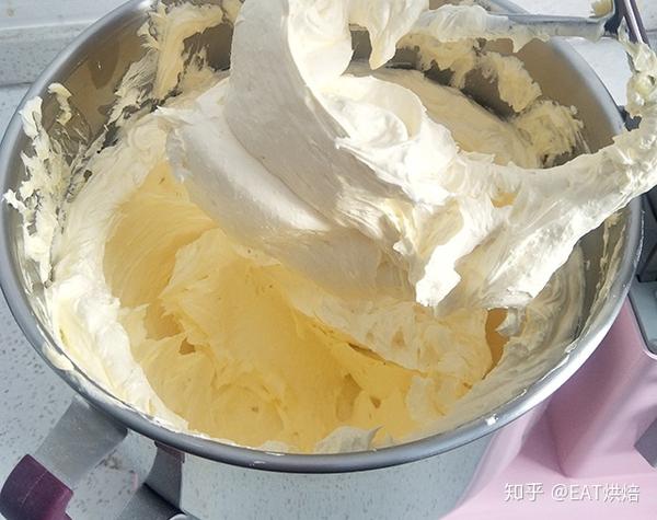 黄油打发过程
