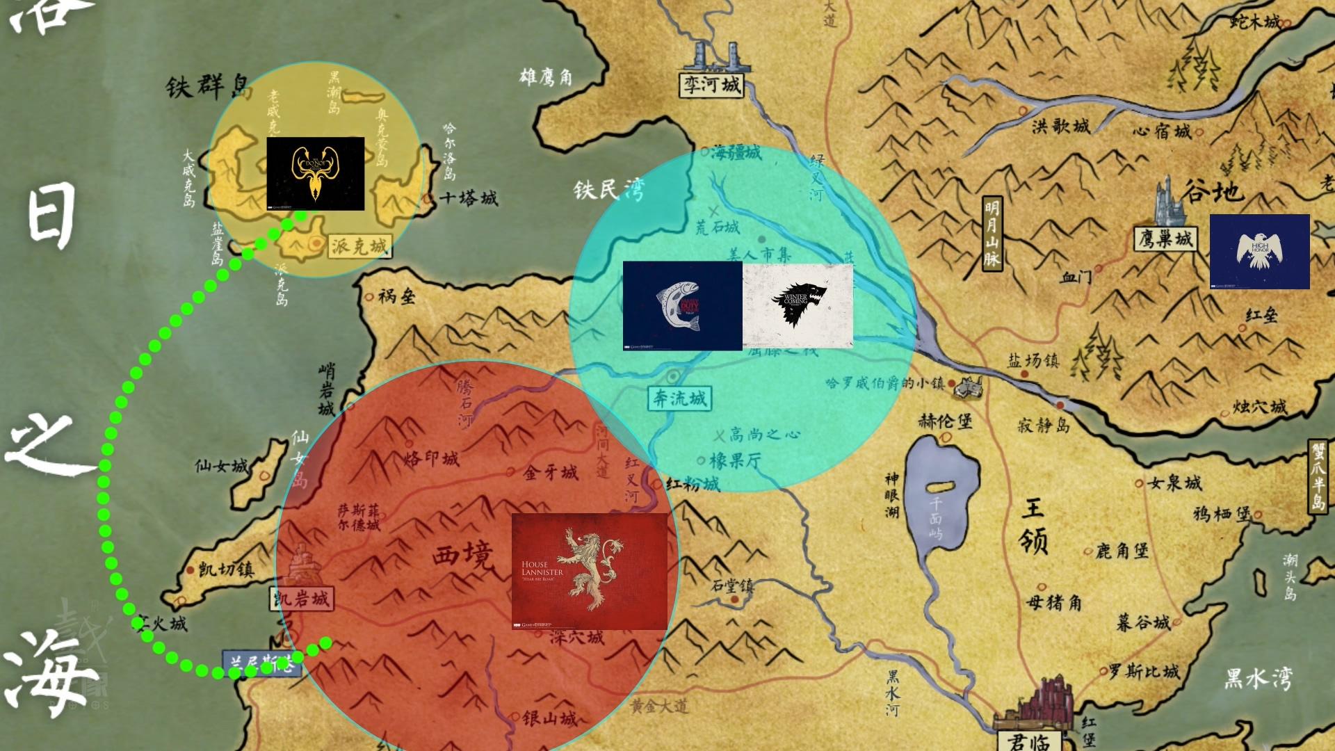 但巴隆对北境怀着深深的仇恨,他决意趁着北境空虚,准备在北方攻城略地