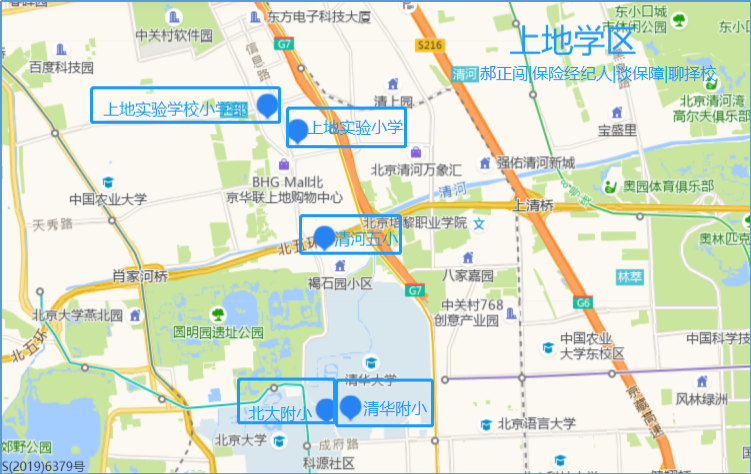 上地街道管辖范围地图图片