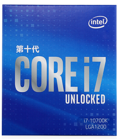 Core i7 10700K 動作品-