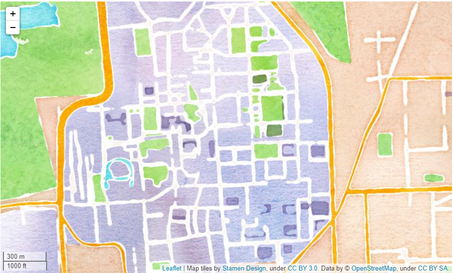  Python Folium Tiles API 