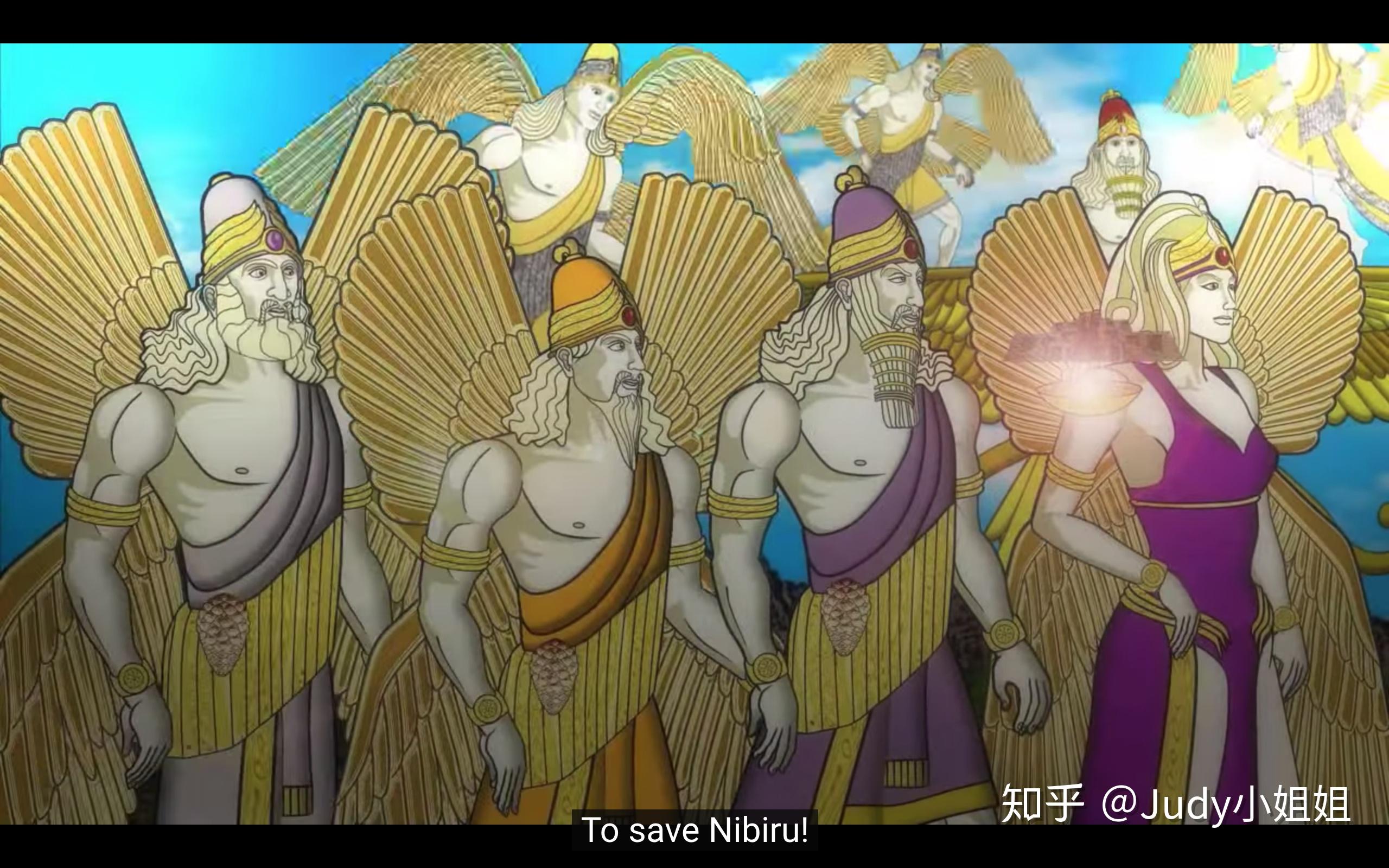 求教苏美尔神话的大致体系和典故